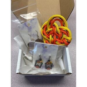 Accessory Gift Set Handmade Earrings and Hairband Ready To Wrap